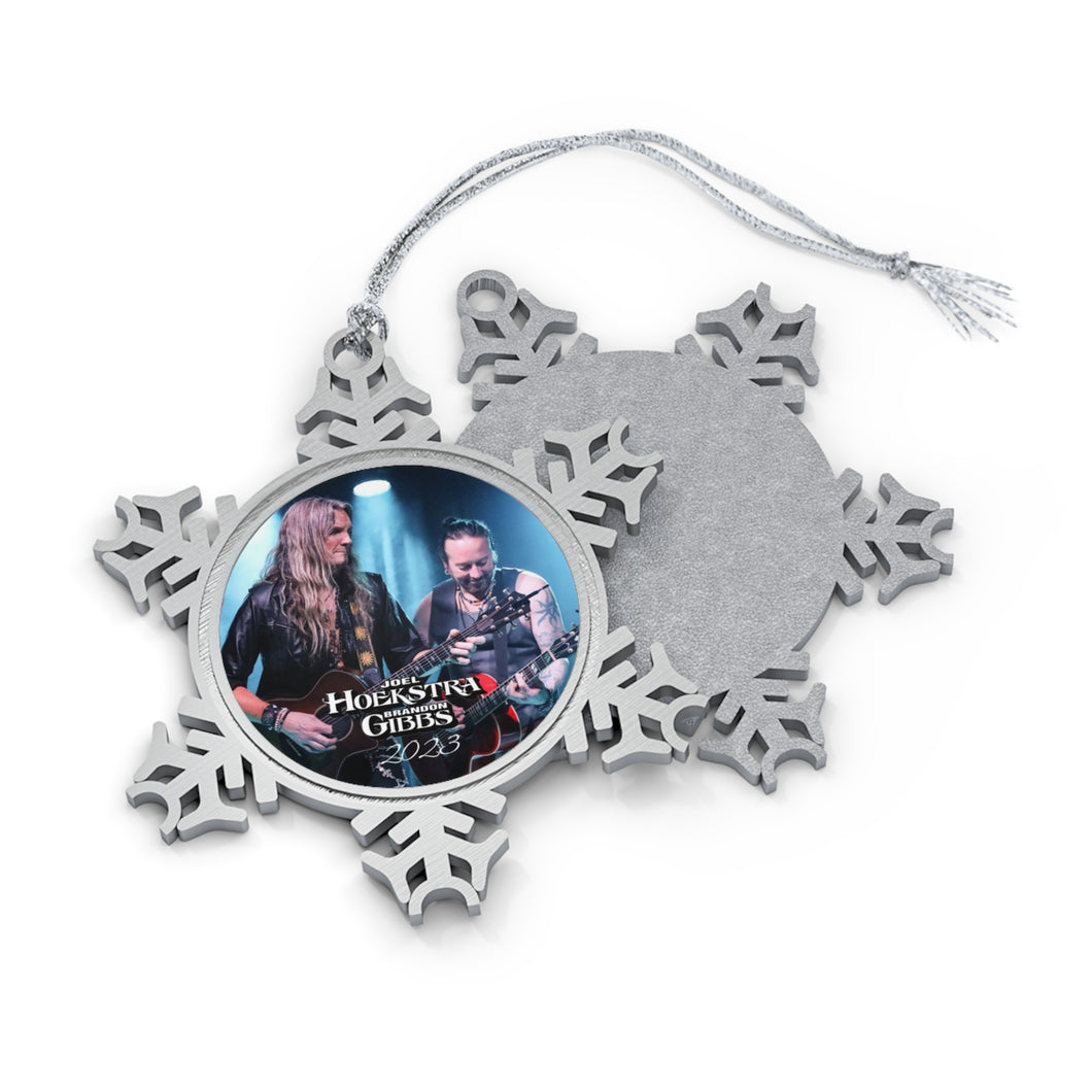 HOESKTRA/GIBBS 2023 Pewter Snowflake Ornament SALE!!