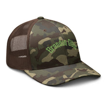 Load image into Gallery viewer, Brandon Gibbs Camouflage trucker hat