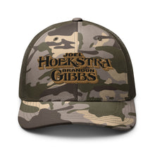 Load image into Gallery viewer, Hoekstra/Gibbs Camouflage trucker hat