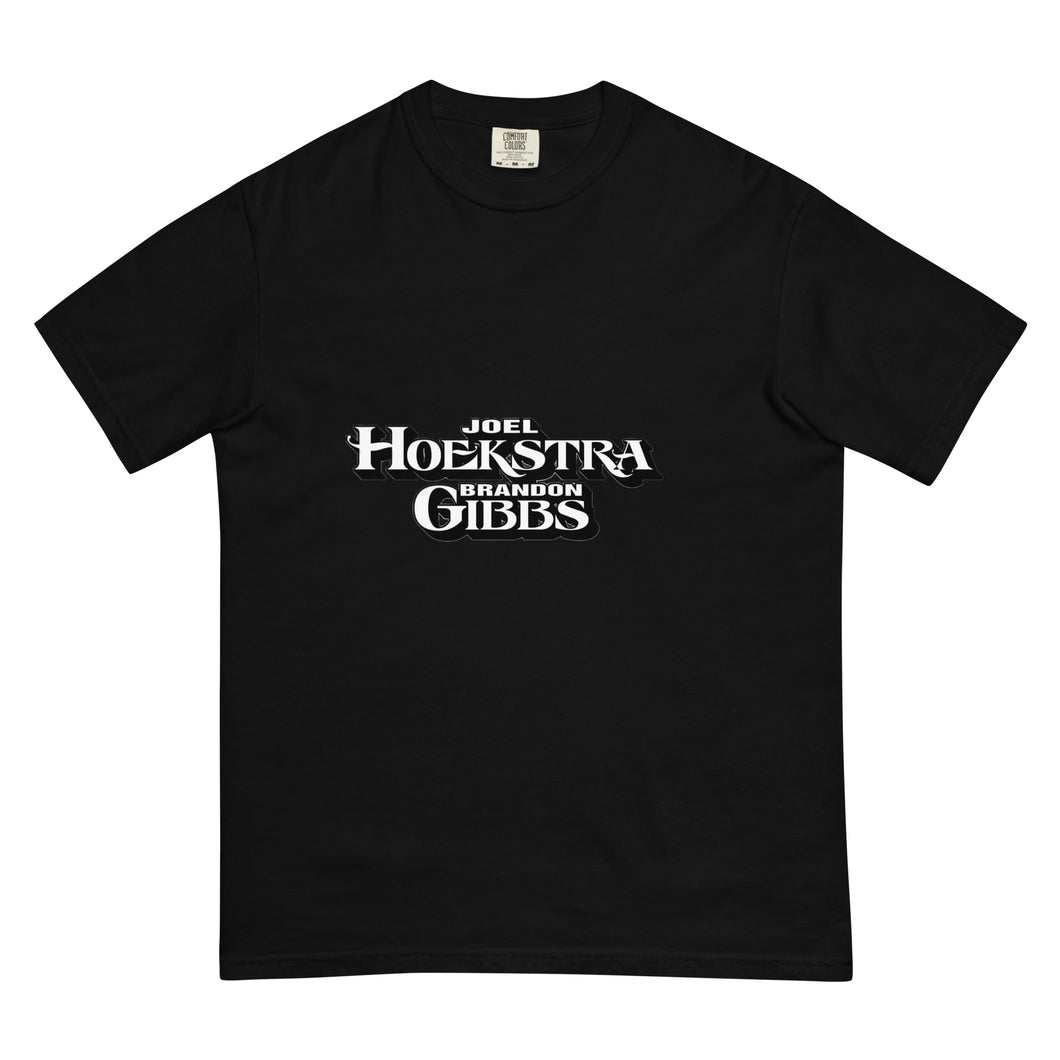 Hoekstra/Gibbs Unisex garment-dyed heavyweight t-shirt