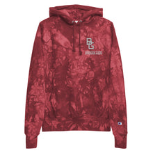 Load image into Gallery viewer, &quot;BG&quot; Unisex Embroidered Champion tie-dye hoodie
