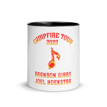 Load image into Gallery viewer, Campfire Tour 2022 Mug with Color Inside
