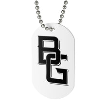 Load image into Gallery viewer, BG Dog Tag Black &amp; White
