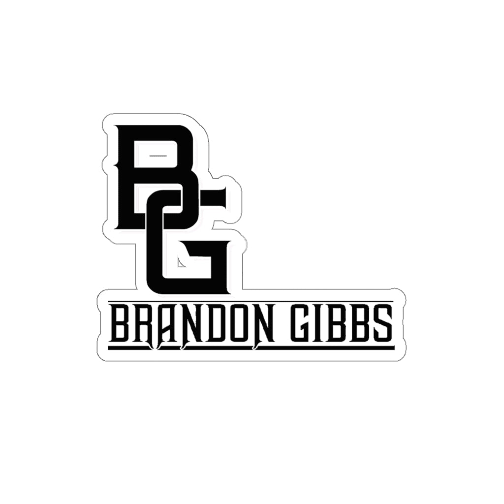 Brandon Gibbs Die-Cut Stickers