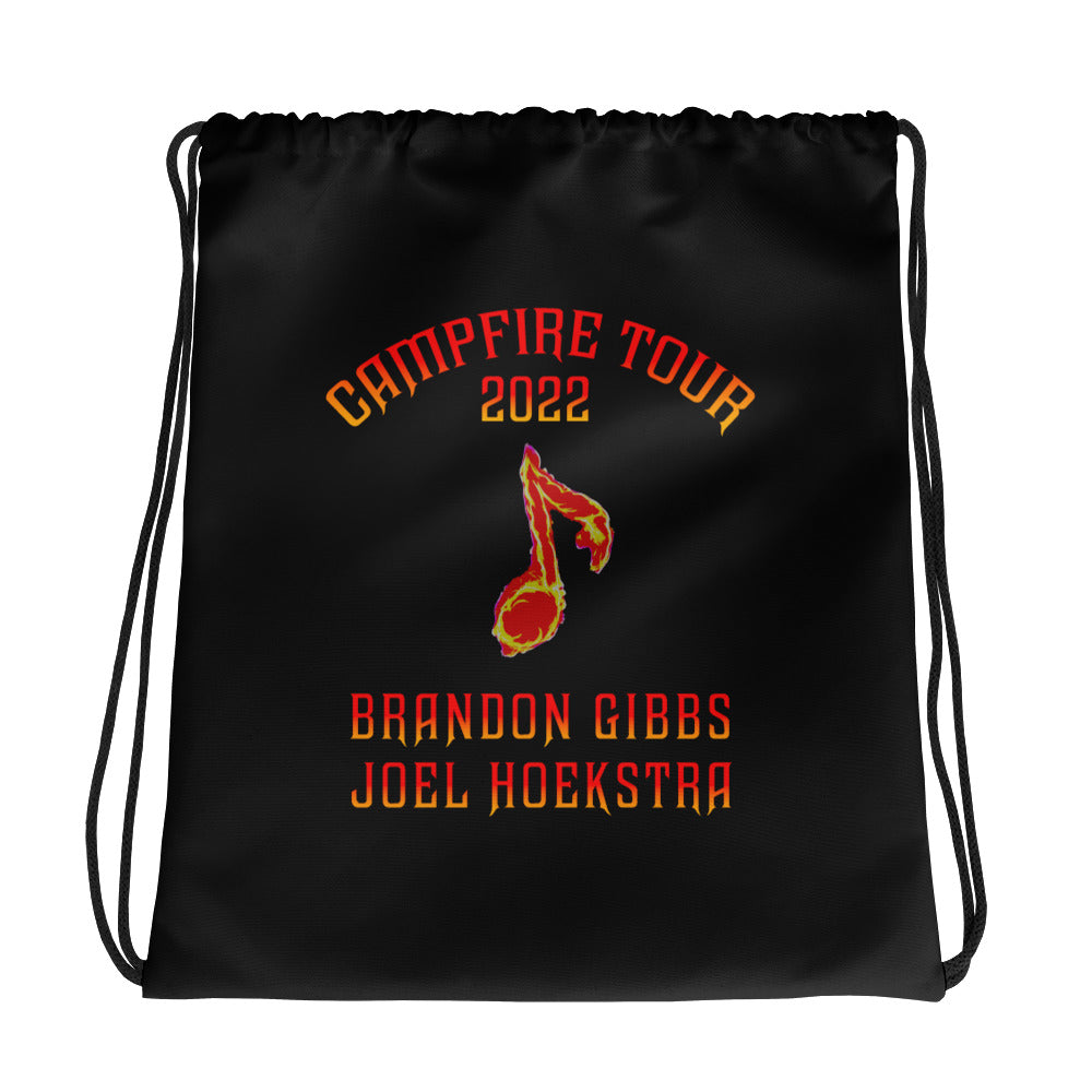 Campfire Tour 2022 Drawstring bag