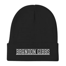Load image into Gallery viewer, Brandon Gibbs Embroidered Beanie
