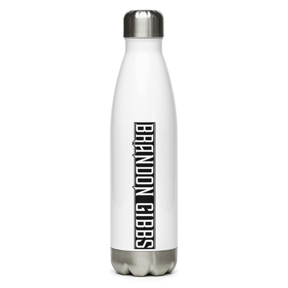 Brandon Gibbs Stainless Steel Water Bottle