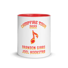 Load image into Gallery viewer, Campfire Tour 2022 Mug with Color Inside
